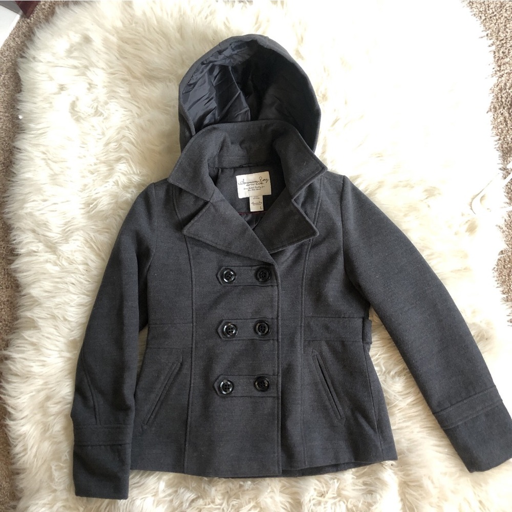 ♥️NWOT AMERICAN RAG CIE PEACOAT SZ L